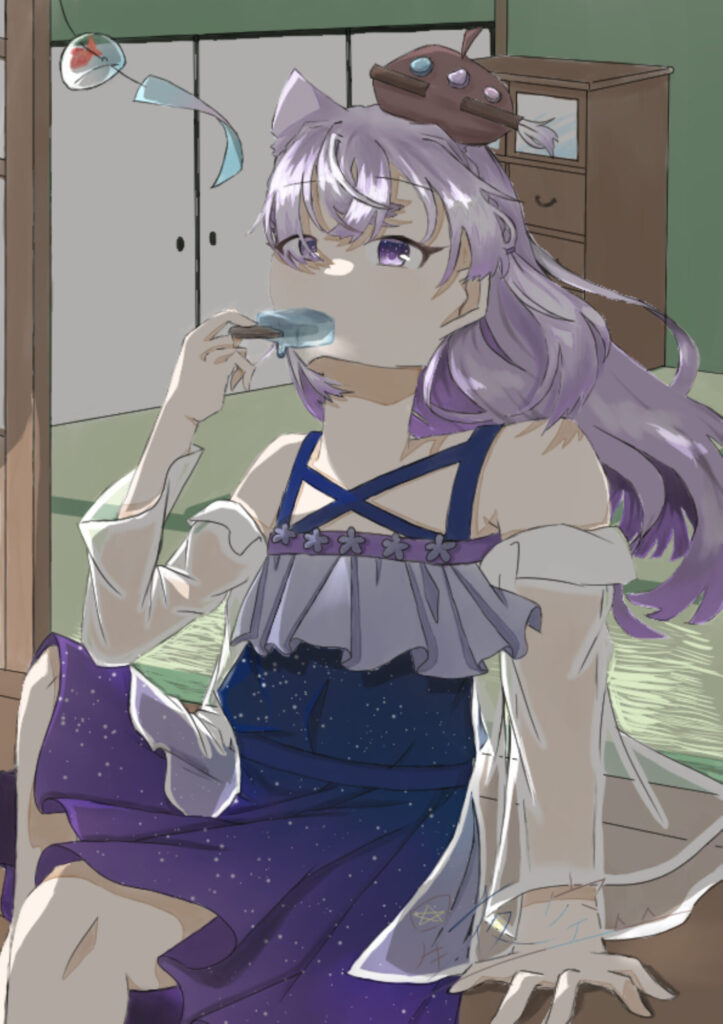 暑い夏には涼しいを