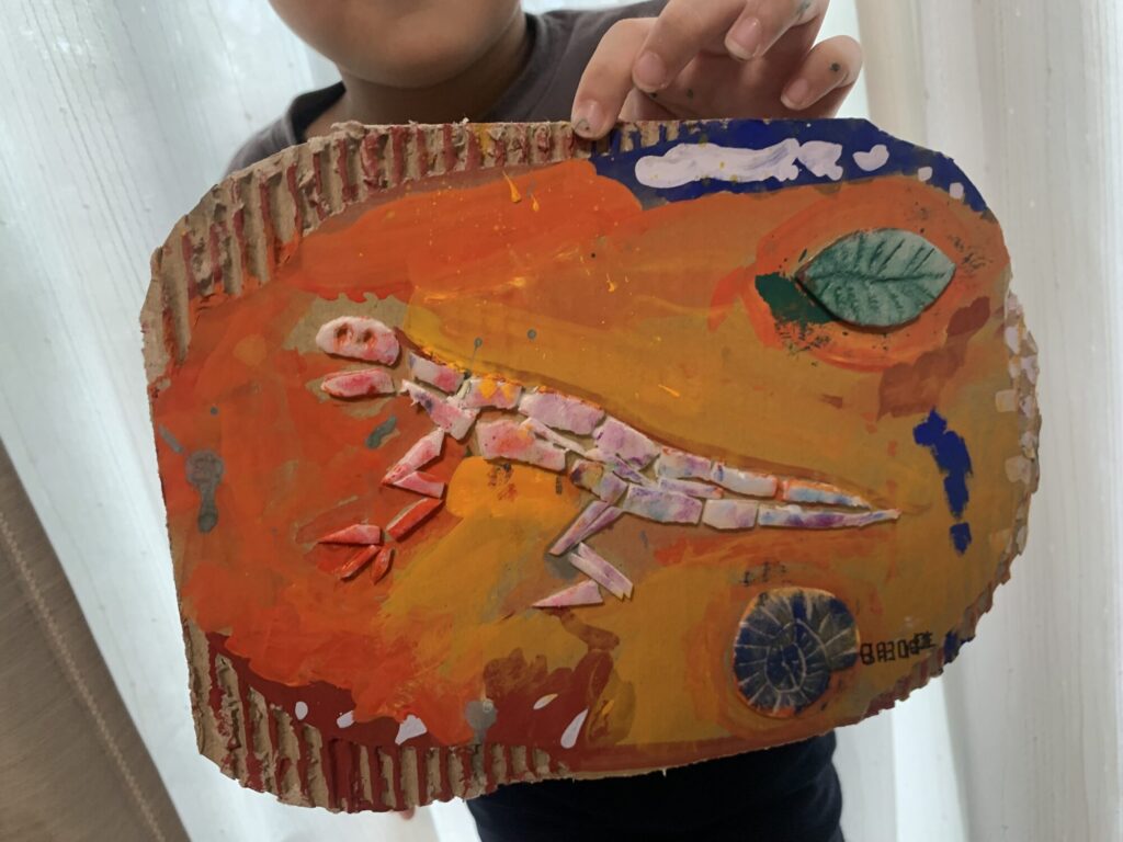 きゅうりゅうかせきみつけたよ