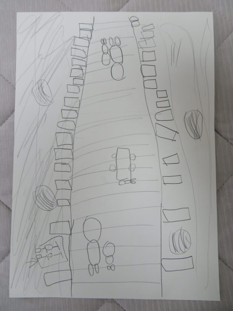 つぶしおと（ど）しの川のはし