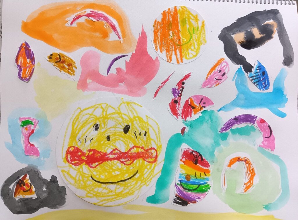 たくさんのお月様と私