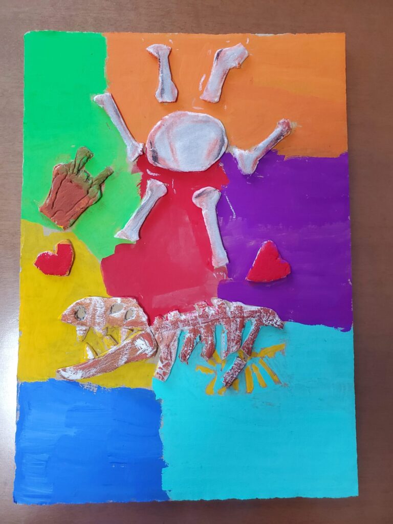 うさぎと恐竜の化石その２