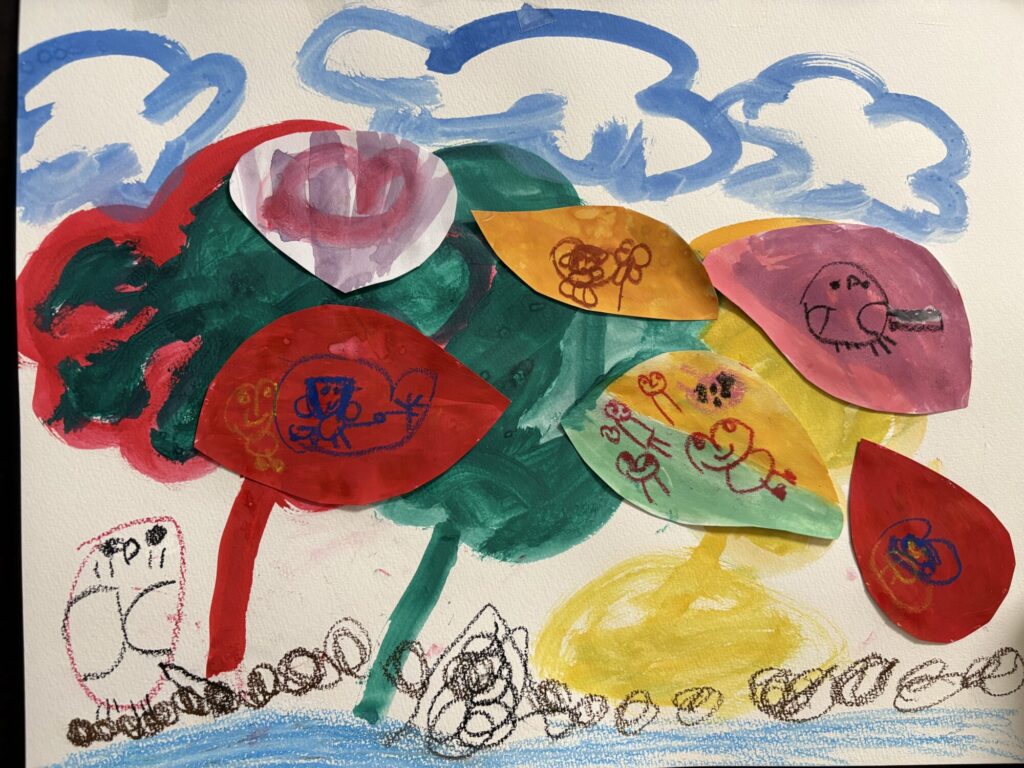 シマエナガも集まる川がある森