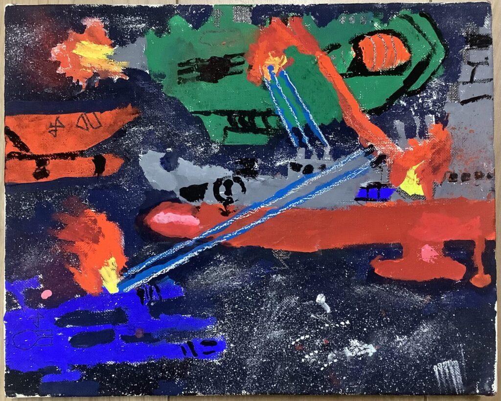 大型ガミラス艦vs宇宙戦艦ヤマト