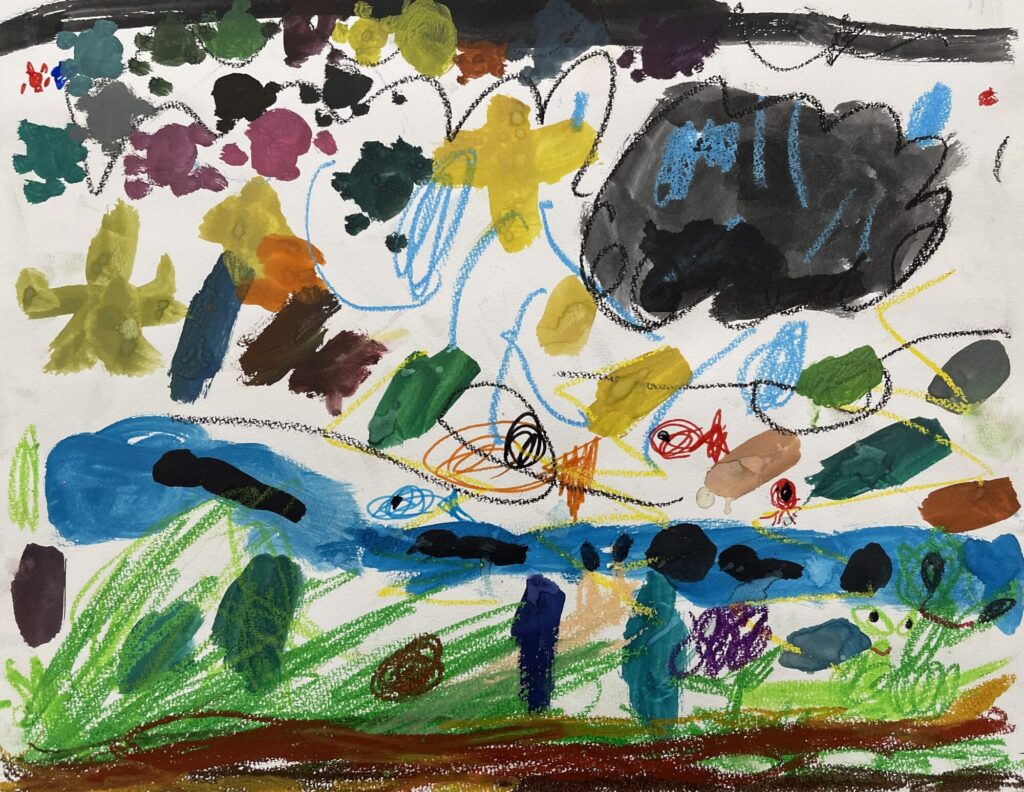 よるのかわのてんきあめ