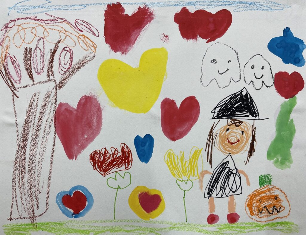 おばけちゃんとまじょさんのおさんぽ