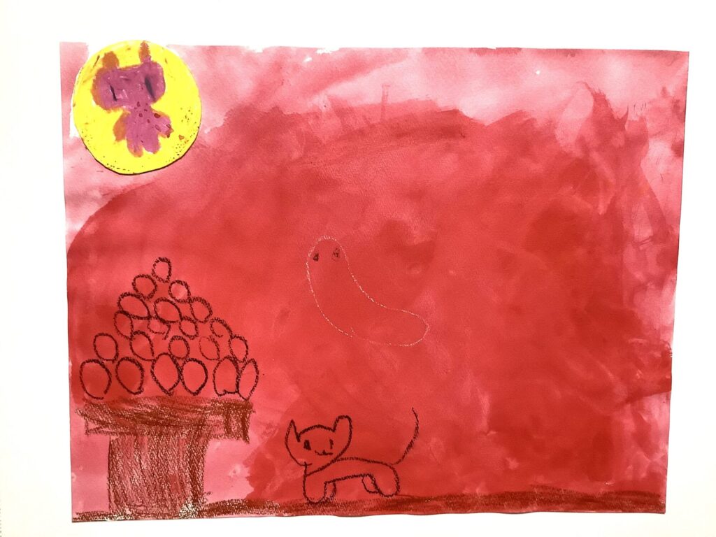 ハロウィンのおつきみ