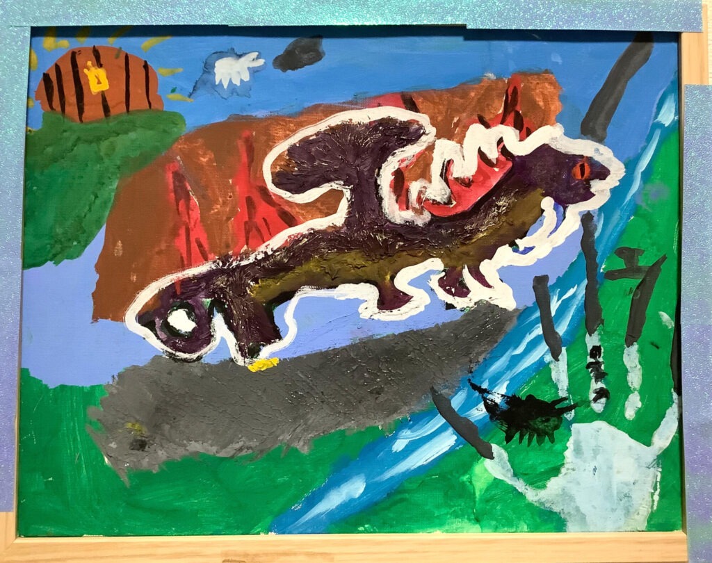 たからものをまもるドラゴン