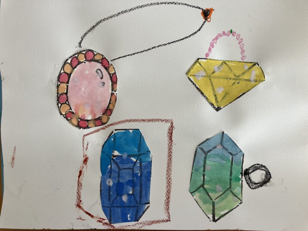 キラキラの宝石