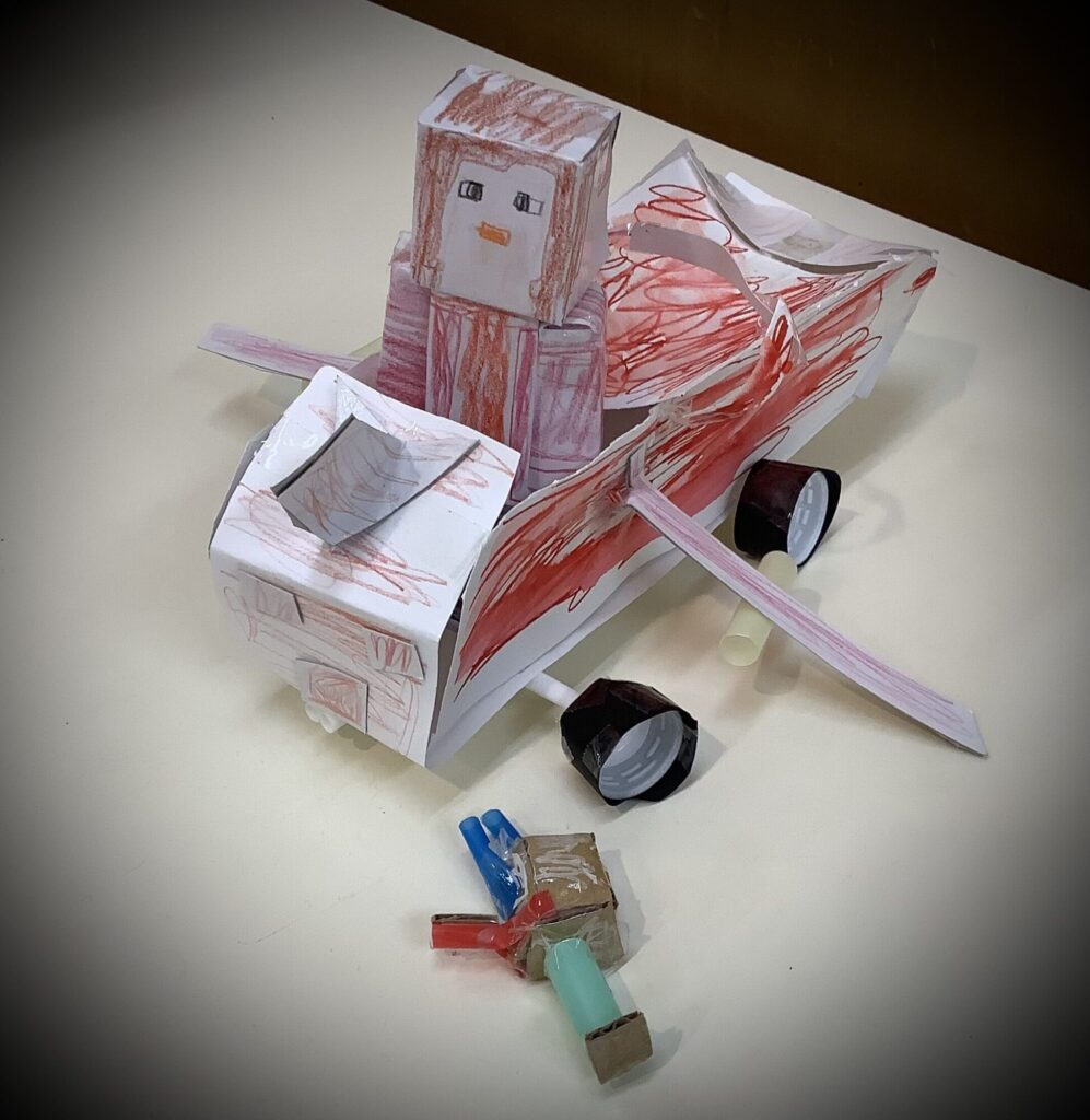 マイクラの飛行機