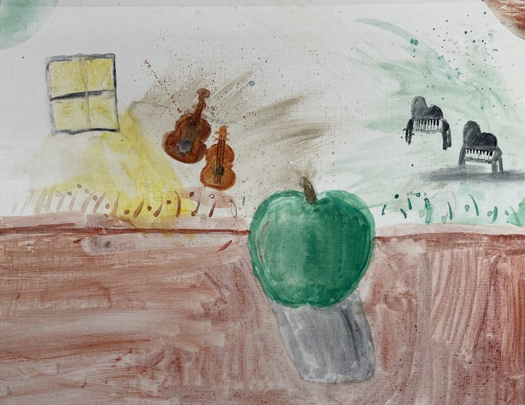 はじけるグリーンアップルとがっき