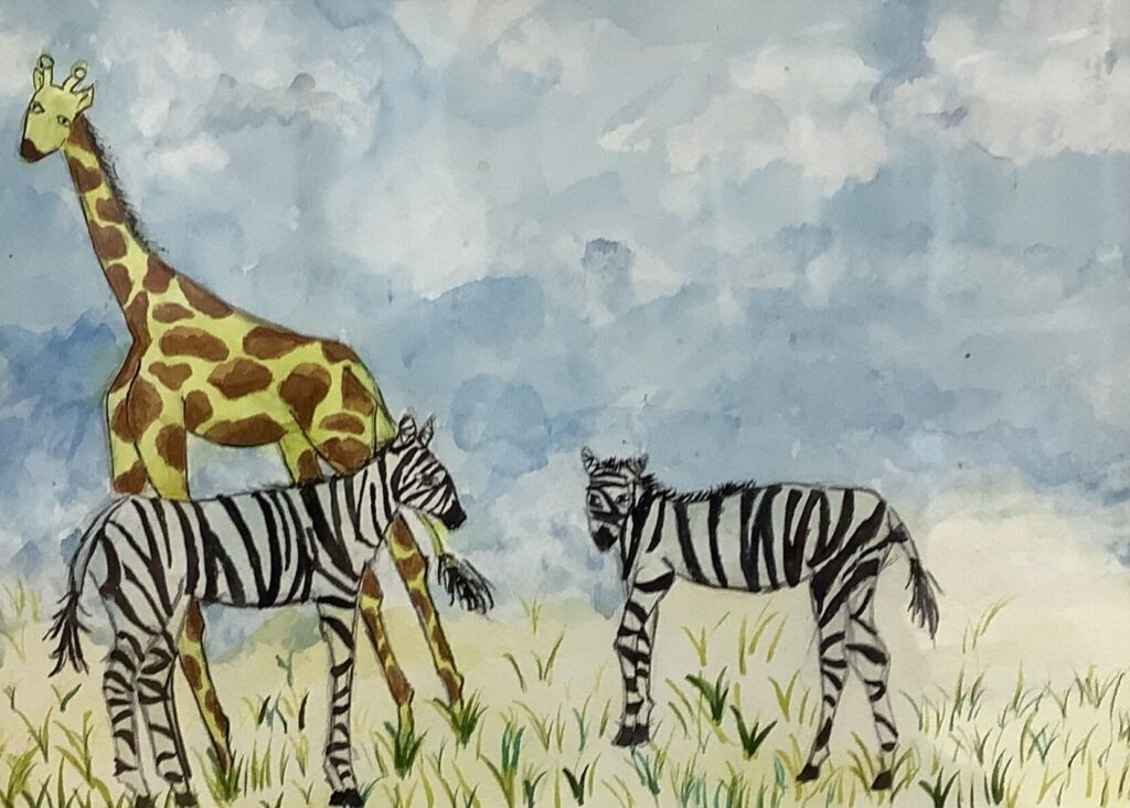 しまうまときりん