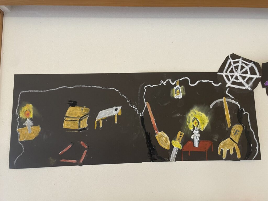 洞窟のハロウィン