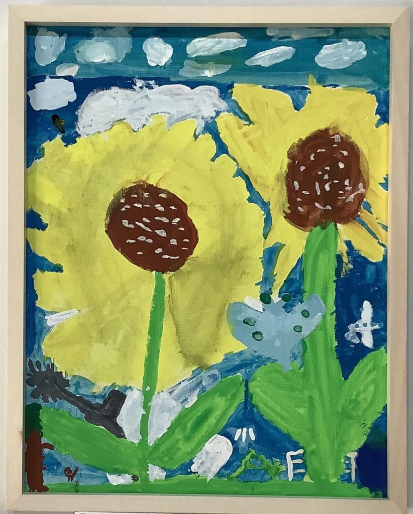 なつのはじまりのひまわり