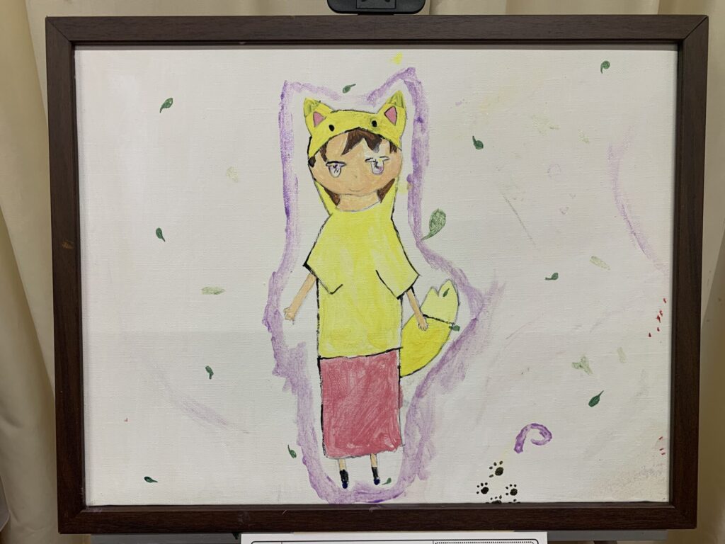 キツネのパーカー