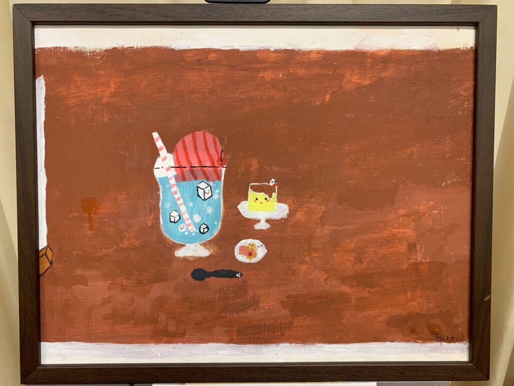 喫茶店のメニュー