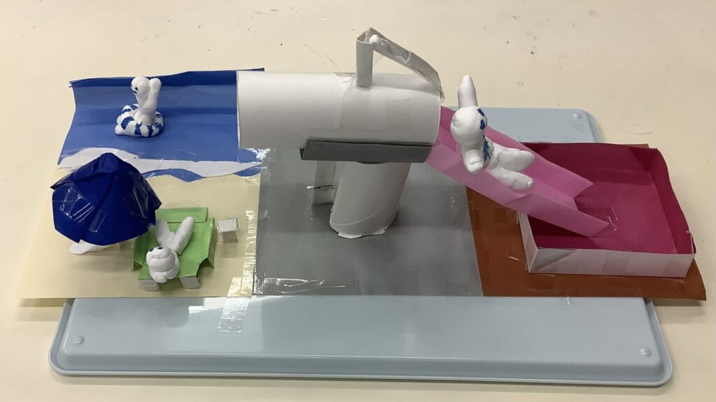 ビーチとスライダー ビーチとスライダー