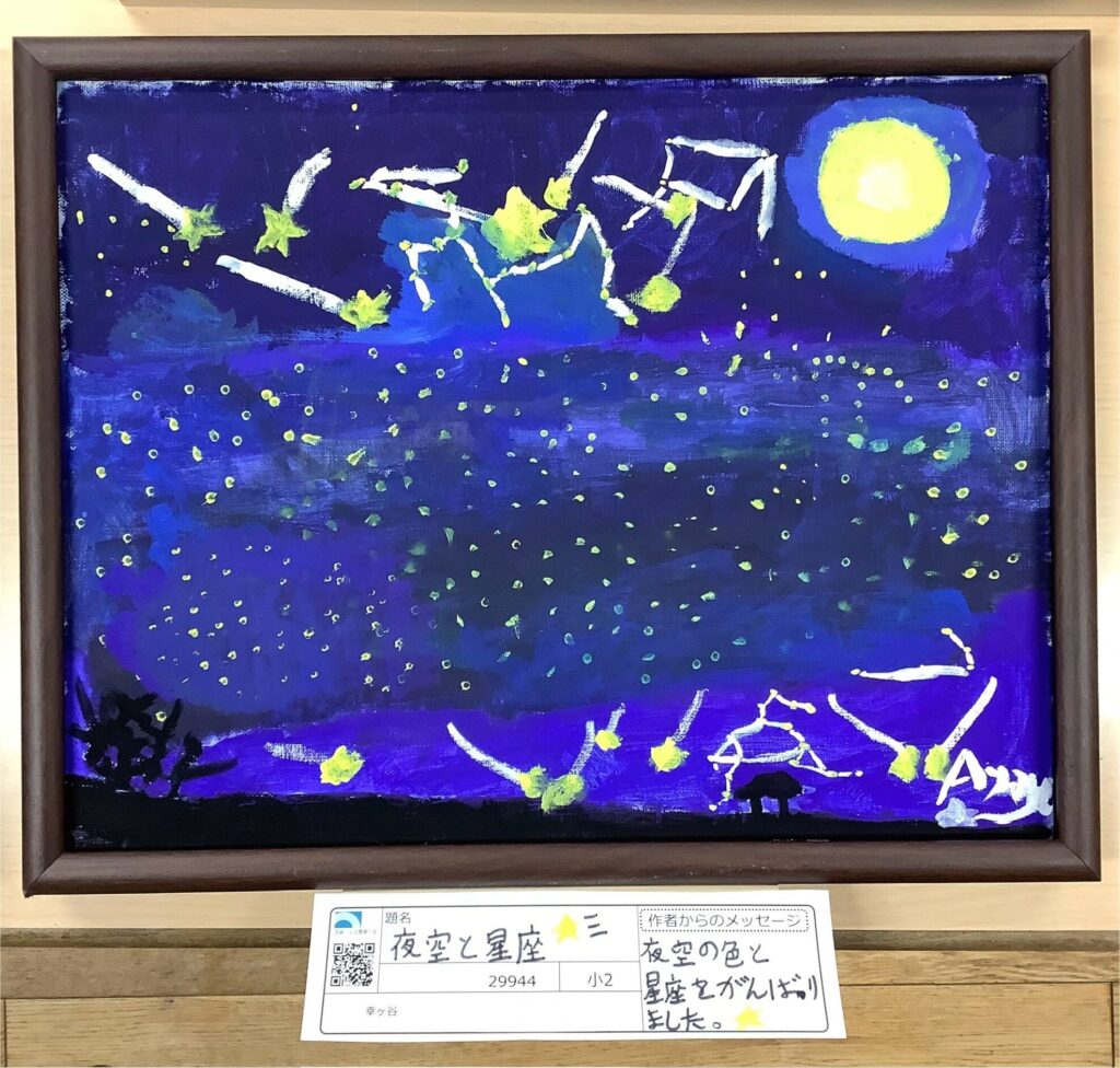 夜空と星座