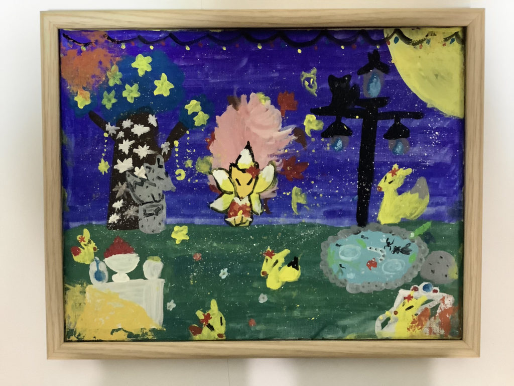 きつねと夜のパーティー