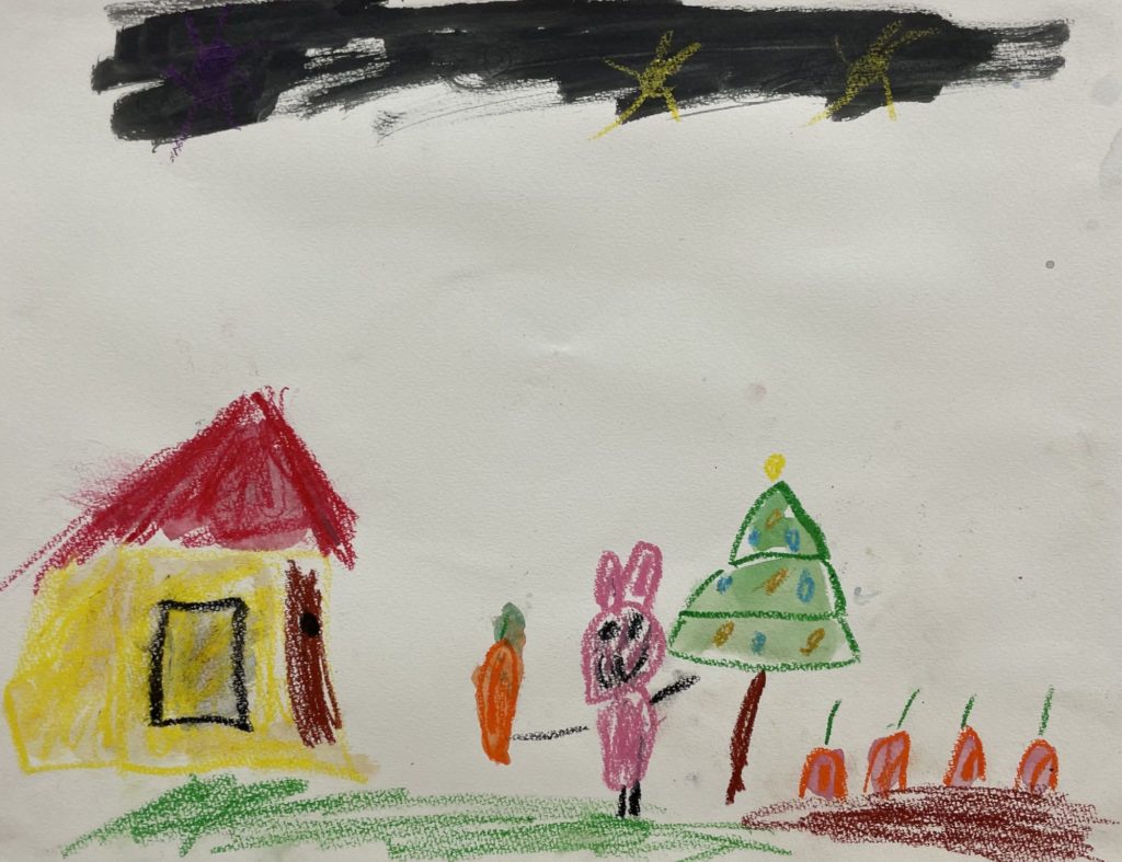 うさぎの　のはら