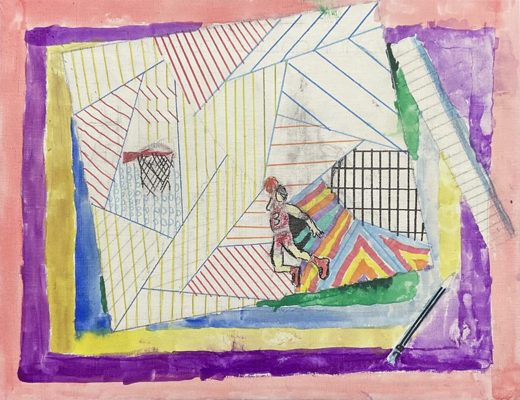 スケッチブックにうつるバスケの神