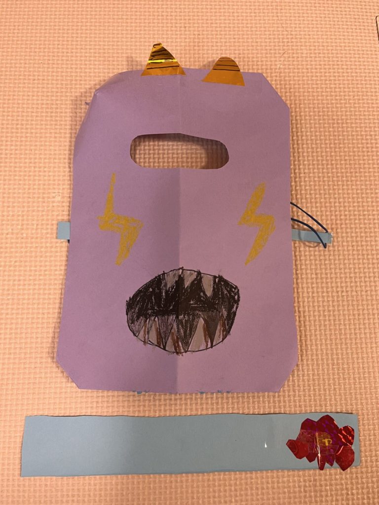 おにのおめんとカチューシャ