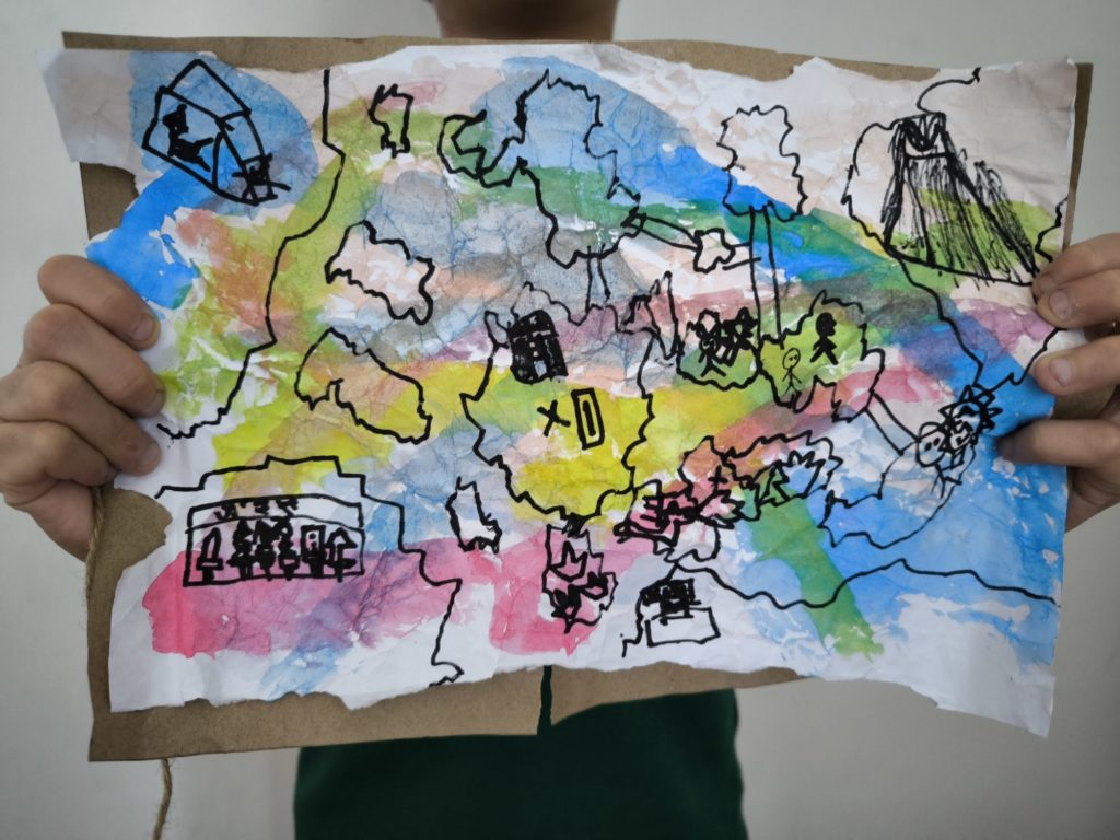 鬼がいる島の地図