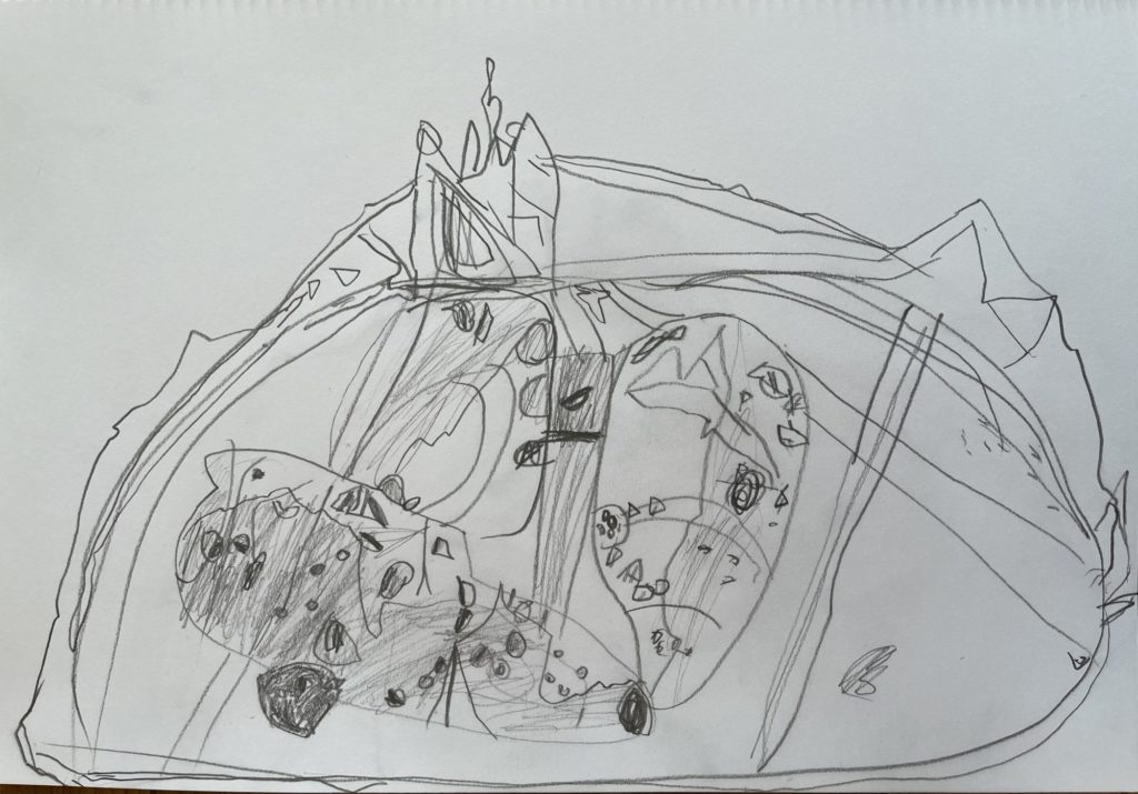 袋入りレーズンパン🥐