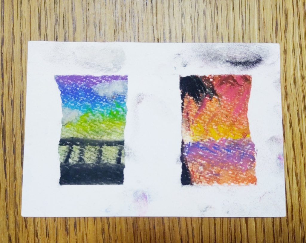 いろんな夕焼け