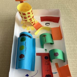 黄色いマンション