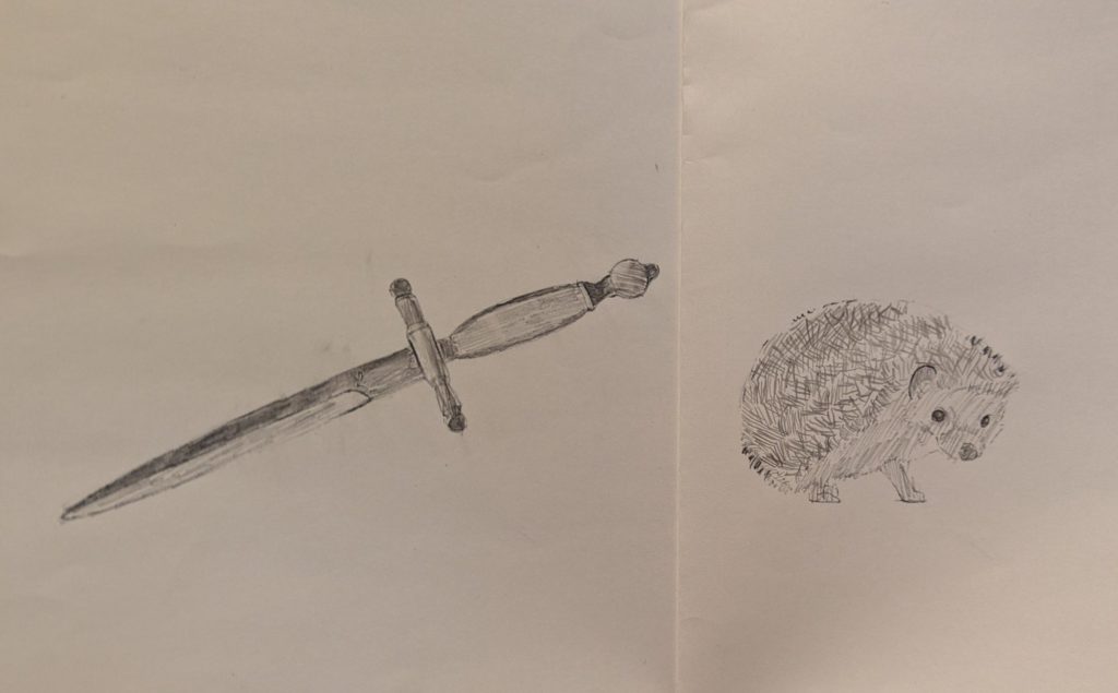 剣とハリネズミ☆