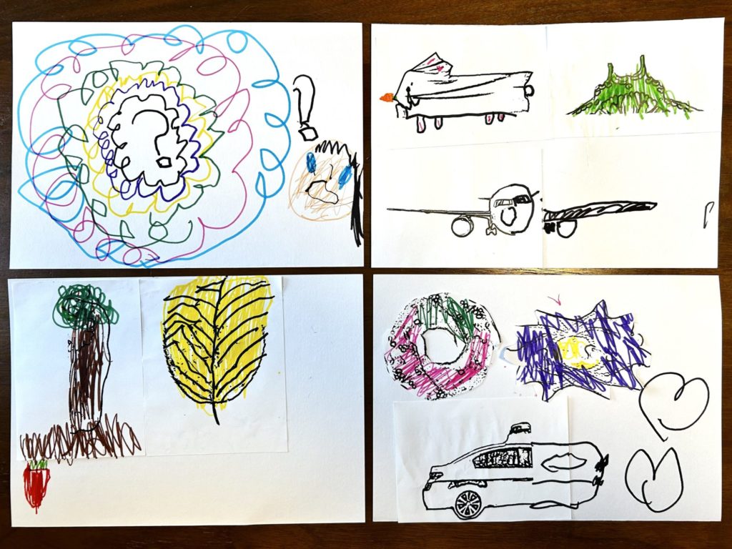 はんぶんからのいろいろ絵本