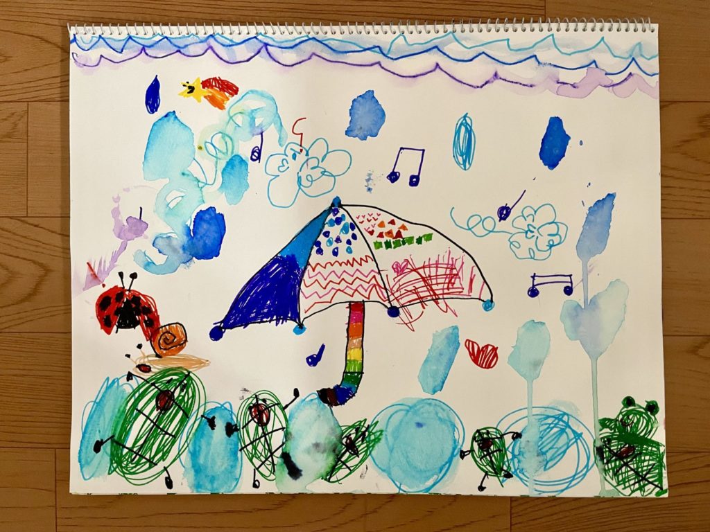 レインボーかさ