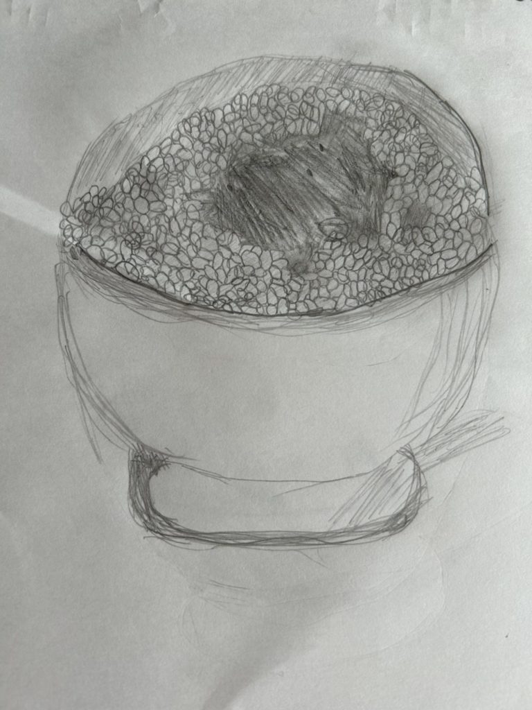 ごはんのデッサン