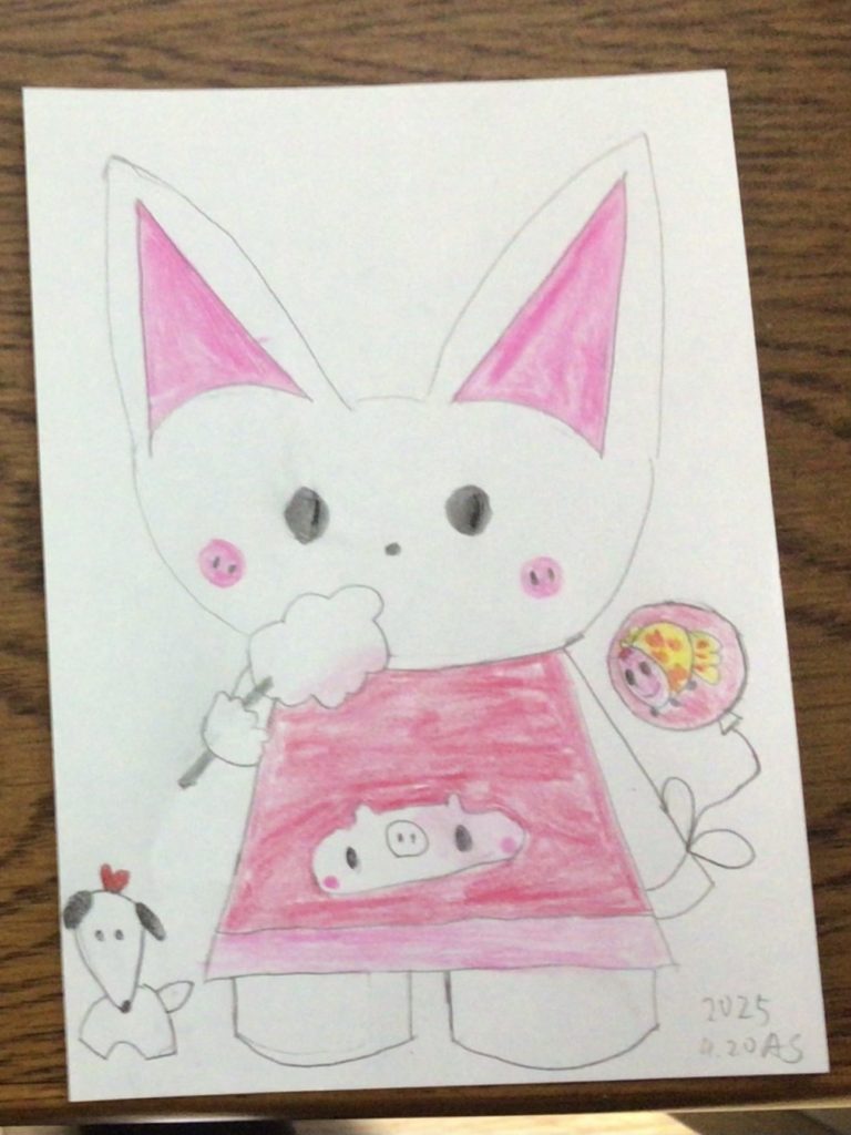 わたあめもぐもぐうさぎちゃん