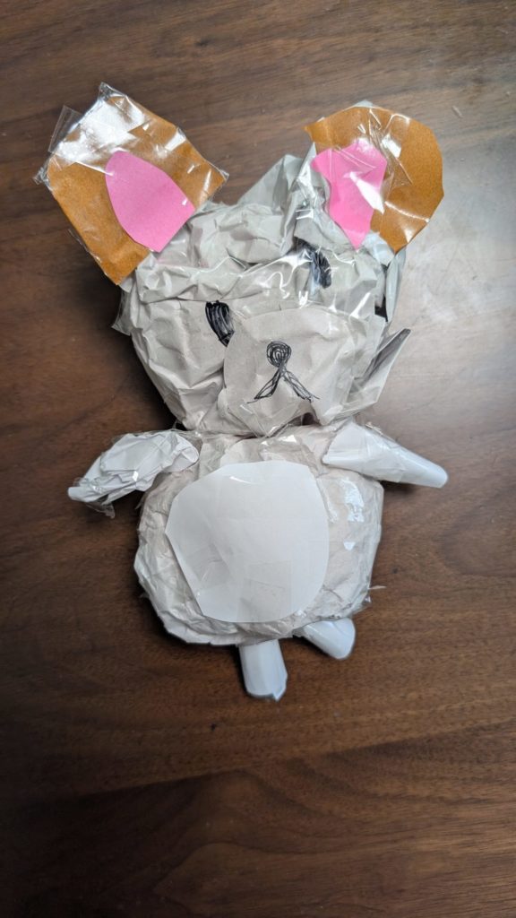 クシャッとくまさん