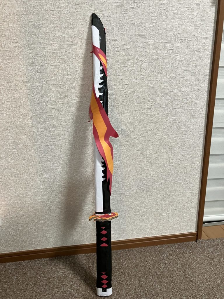 炭治郎の刀（煉獄の鍔バージョン）