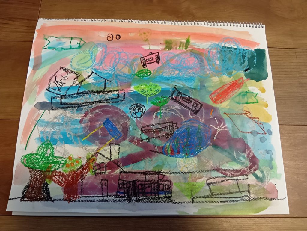 色んなものが風に運ばれてます