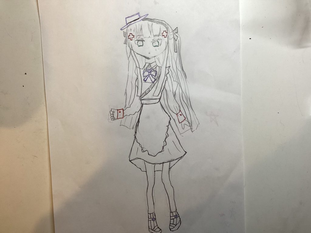 女の子のイラスト