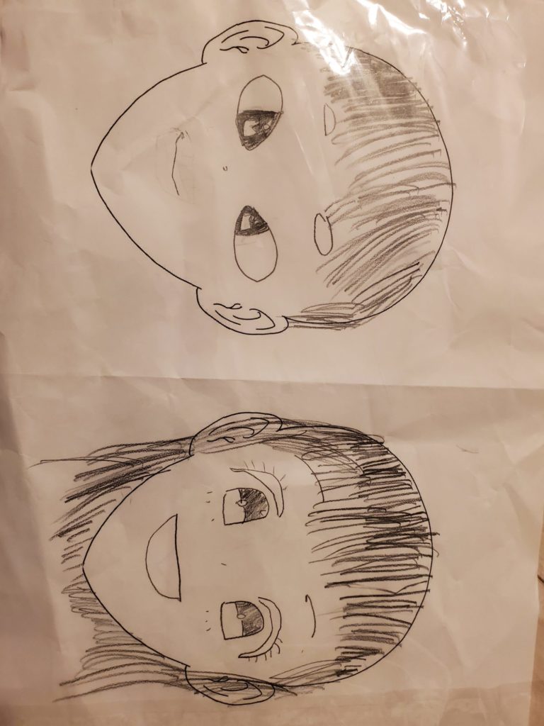 女の子と男の子