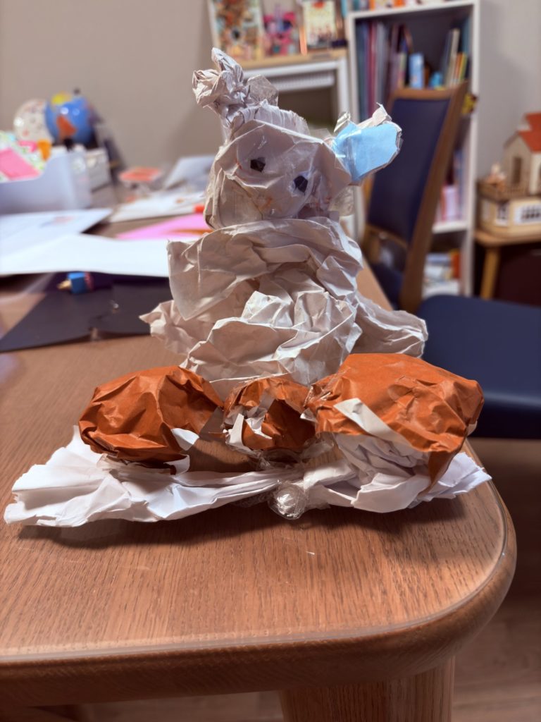 うさぎさんとみたらし団子