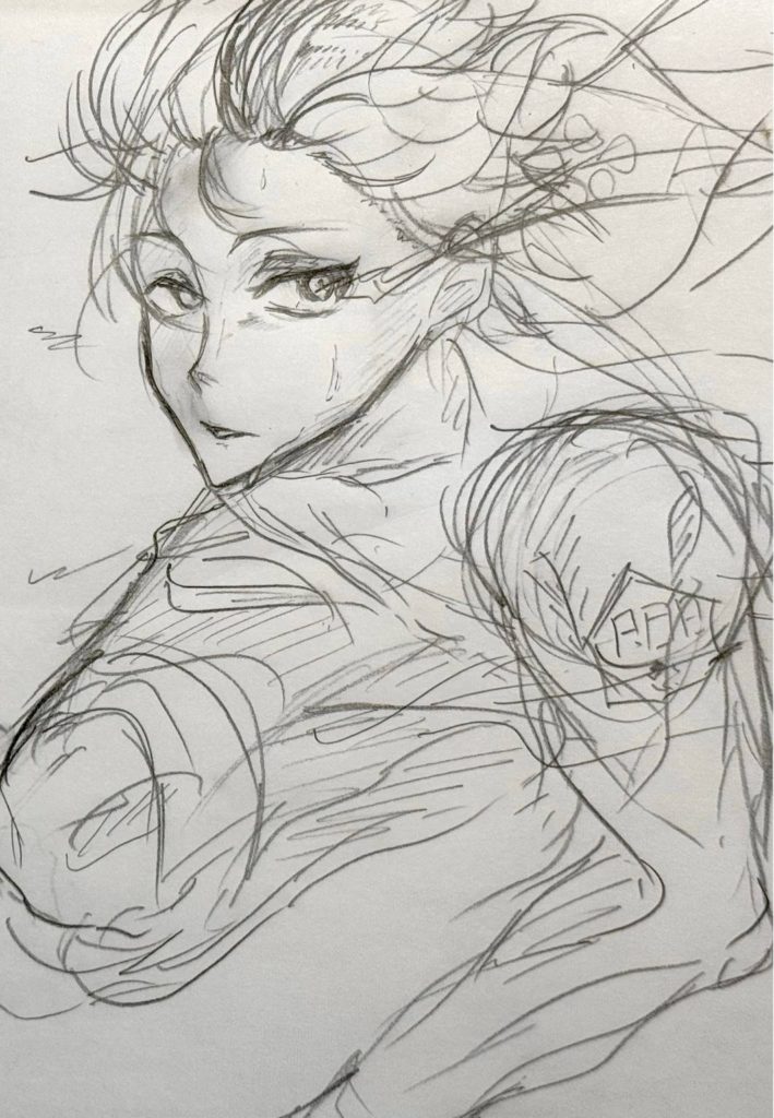 今日の描いたもの