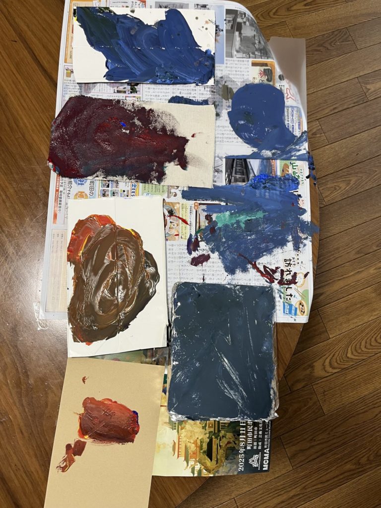 とにかく混ぜるのに夢中