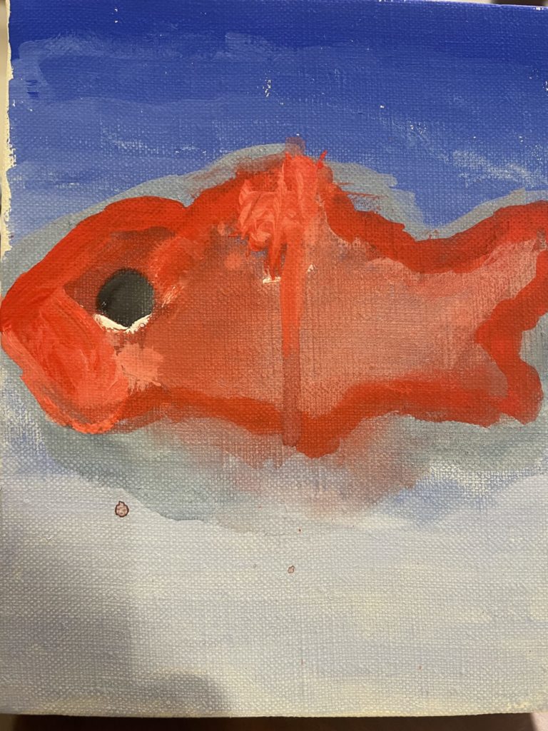 海に泳いでいる魚