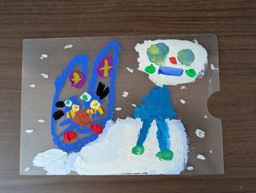 アクリルえのぐ（練習）