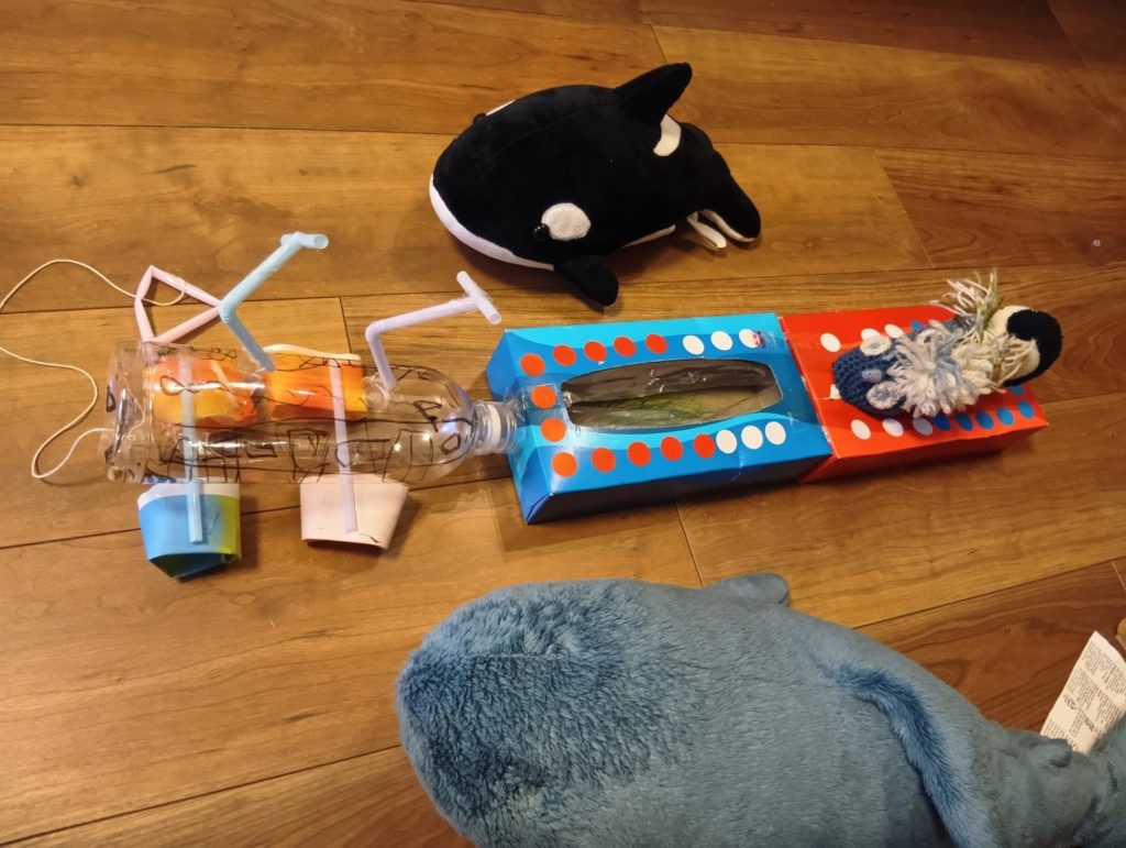 想像の中の電車