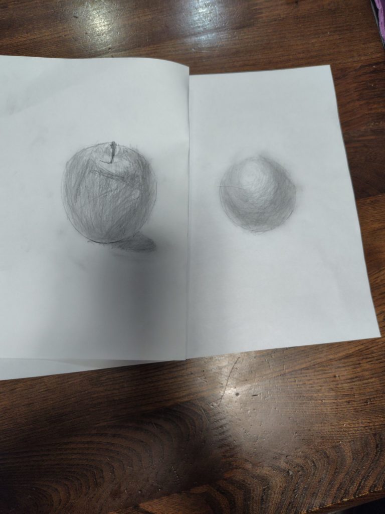 デッサンにチャレンジ デッサンにチャレンジ