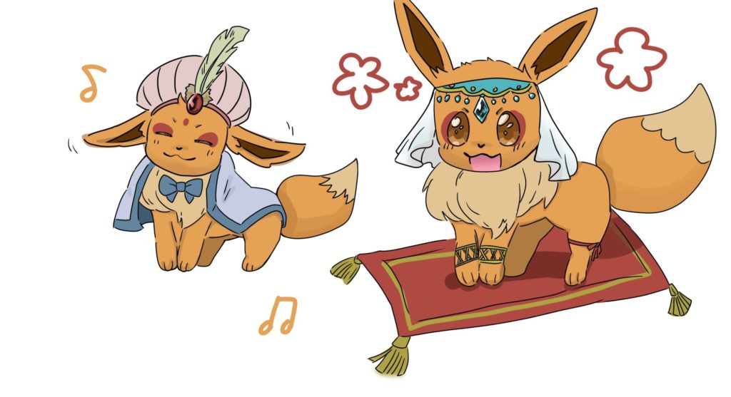 アラビアンなイーブイ