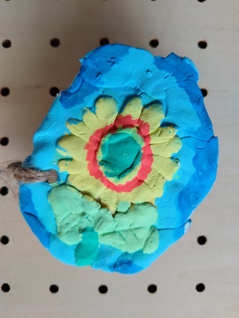 横向きになっちゃったヒマワリ