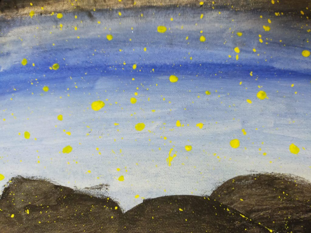 かがやく星たちの空