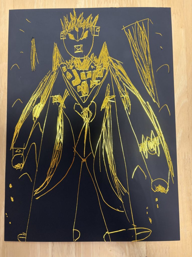 スクラッチアート🎨